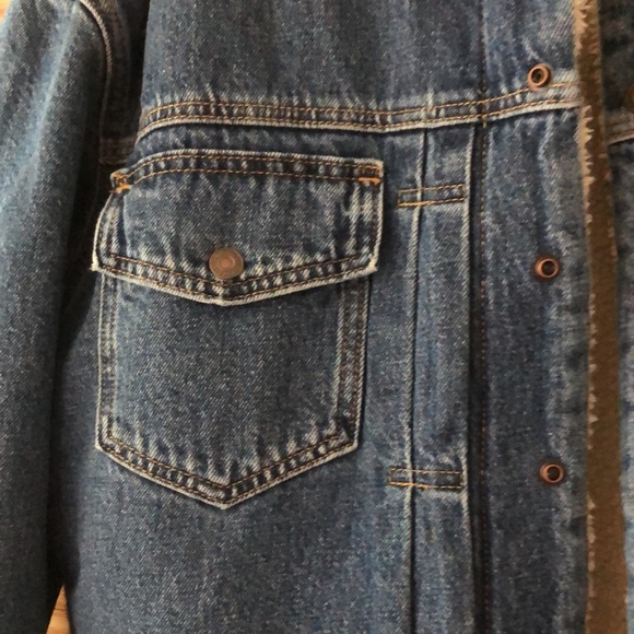 Levi’s Sherpa jean jacket L - Picture 4 of 6